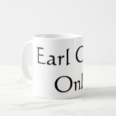 伯爵の灰色だけ コーヒーマグカップ (正面左)