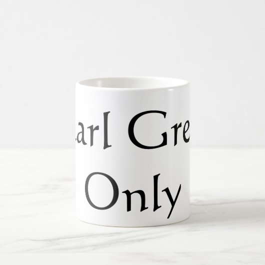 伯爵の灰色だけ コーヒーマグカップ (中央)