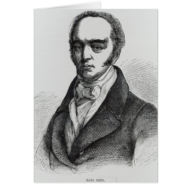 伯爵の灰色のポートレート (正面)