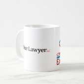 伯爵の灰色のマグのための心配した市民 コーヒーマグカップ (正面左)