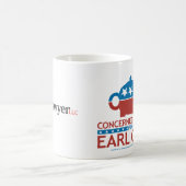 伯爵の灰色のマグのための心配した市民 コーヒーマグカップ (中央)