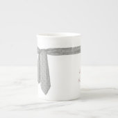 伯爵の灰色の茶の陰 ボーンチャイナマグカップ (正面)