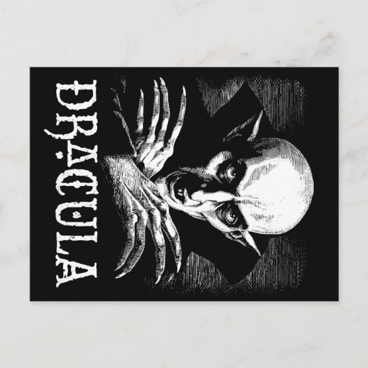 伯爵ドラキュラハロウィンヴァンパイア ポストカード (正面)