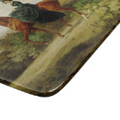 伯爵乗馬(茶色エレガントの馬) カッティングボード (角)