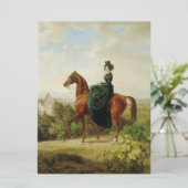 伯爵乗馬(茶色エレガントの馬) カード (スタンド正面)