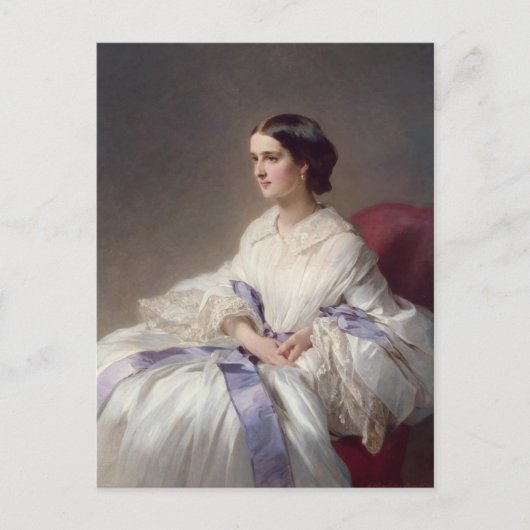 伯爵夫人オルガ・シュヴァロヴァ1858年 ポストカード (正面)