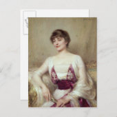 伯爵夫人ポートレート ポストカード (正面/裏面)