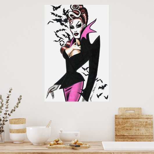 伯爵夫人 ポスター (キッチン)