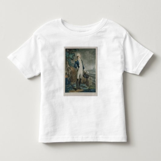 伯爵夫人de La Fayetteのポートレート トドラーTシャツ (正面)