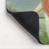 伯爵婦人のTheresiaの揚げ物のポートレート、1801年 マウスパッド (コーナー)