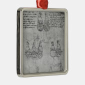 伯爵婦人アン、c.1483の子孫 メタルオーナメント (右)