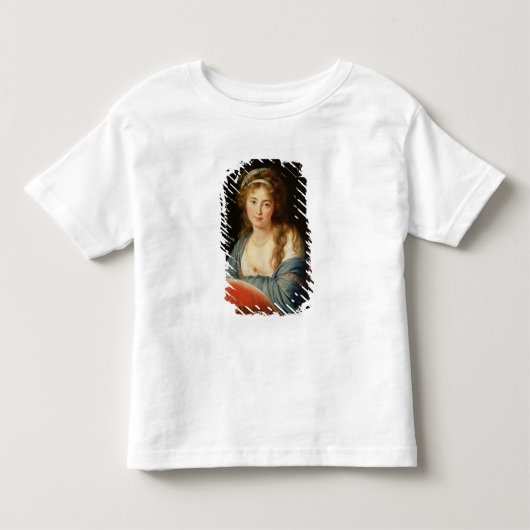 伯爵婦人キャサリンVassilievna Skavronskaia トドラーTシャツ (正面)