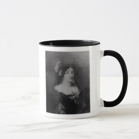 伯爵婦人Ehrengard Melusinaのポートレート マグカップ (右)