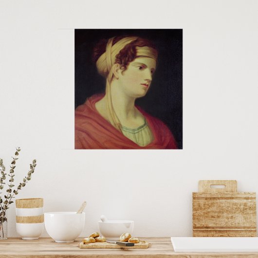 伯爵婦人Therese Brunswick ポスター (キッチン)