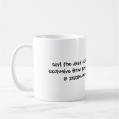 伯爵死んだリス コーヒーマグカップ (左)