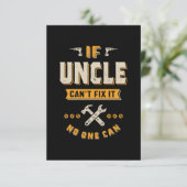 伯父さんはそれを直すことができない 出欠カード (スタンド正面)