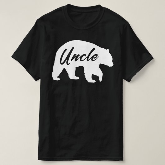伯父さん Tシャツ (デザイン正面)