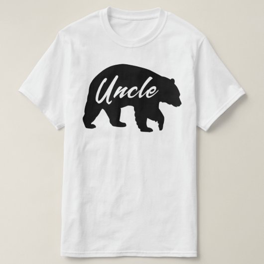伯父さん Tシャツ (デザイン正面)