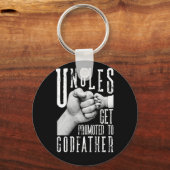 伯父だけ最高のが神父に昇進する キーホルダー (正面)