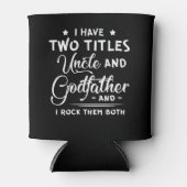 伯父と神父の日の二つの称号を持つ 缶クーラー (正面)