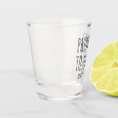 伯父に昇進する |新生児ギフトショットグラス ショットグラス (左)