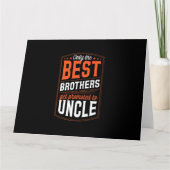 伯父に昇進最高のするのは兄弟だけだ カード (正面)