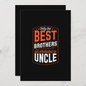 伯父に昇進最高のするのは兄弟だけだ シーズンカード (正面/裏面)