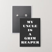 伯父は死神だ 缶バッジ (正面/裏面)