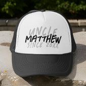 伯父モダンさんグランジは白黒クールだ キャップ