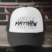 伯父モダンさんグランジは白黒クールだ キャップ