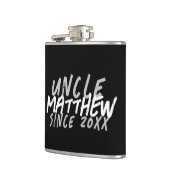 伯父モダンさんグランジは白黒クールだ フラスク (左)