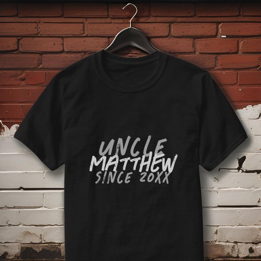 伯父モダンさんグランジは白黒クールだ Tシャツ