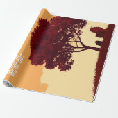 伯父ユニーク様の贈り物│伯父素晴らし様の贈り物 ラッピングペーパー (アンロールド)