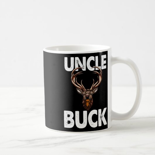 伯父最高のバック男性おもしろい狩りディアバック コーヒーマグカップ (右)