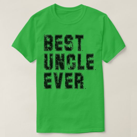 伯父最高のヴィンテージ拳バンプアンクルおもしろいファース Tシャツ (デザイン正面)