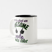 伯父 ツートーンマグカップ (正面左)