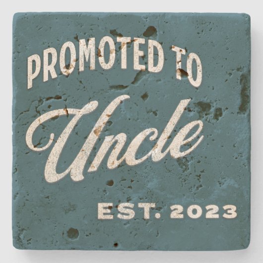 伯父Estに昇格。2023年の初めての叔父 ストーンコースター (正面)