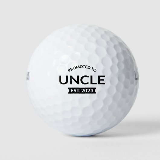 伯父Estに昇格。2023 II ゴルフボール (正面)