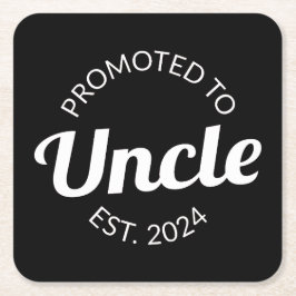 伯父Estに昇格。2024 I スクエアペーパーコースター