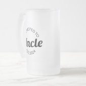 伯父Estに昇格。2024 I フロストグラスビールジョッキ (正面左)