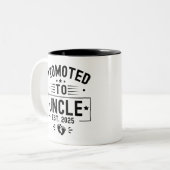 伯父Estに昇格。2025すぐに叔父になる2025 ツートーンマグカップ (正面左)