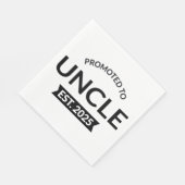 伯父Estに昇格。2025 II スタンダードランチョンナプキン (角)