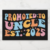 伯父Estに昇格。2025 III フードラベル (シングルラベル)