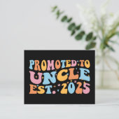 伯父Estに昇格。2025 III ポストカード (スタンド正面)