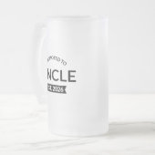 伯父Estに昇格。2026 II フロストグラスビールジョッキ (正面左)