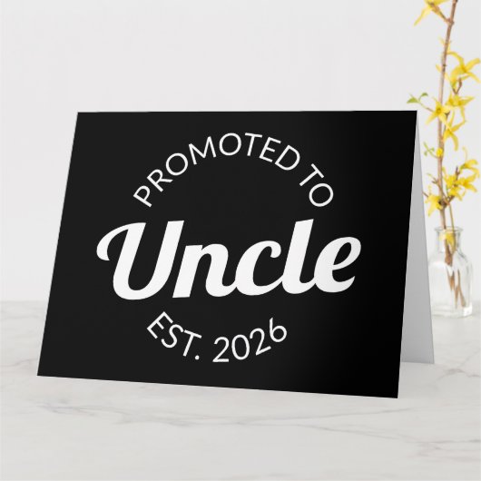 伯父Estに昇格。2026I カード (黄色い花)