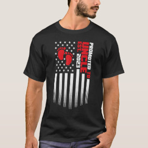 伯父Est 2023キュート現在の妊娠に昇進 Tシャツ