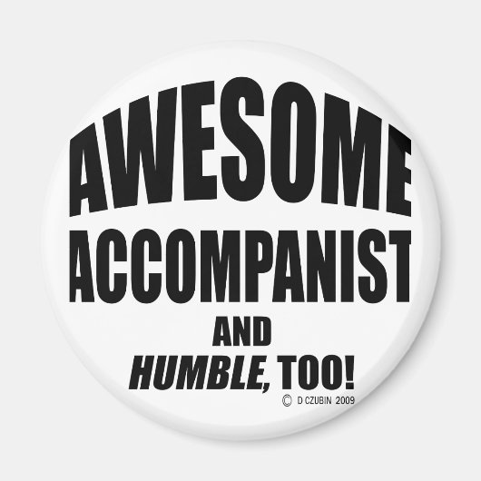 伴奏素晴らし者 マグネット (正面)