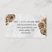 伴奏者バンドディレクターのバックグラウンドシンガー 名刺 (裏面)