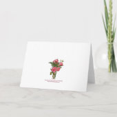 伴娘好友招待 招待状 (裏面)